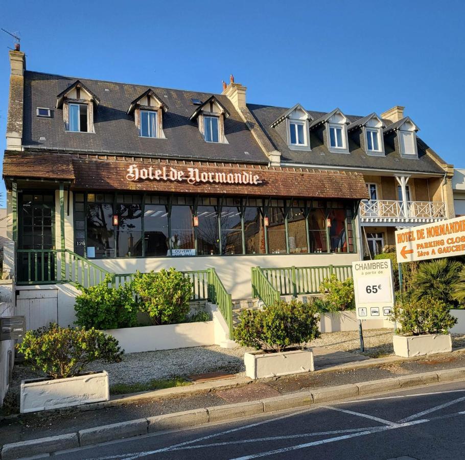 Hotel De Normandie Saint-Aubin-Sur-Mer  Exteriér fotografie